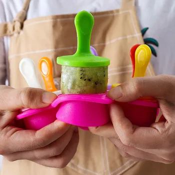 1Pcs Ledų Ledas, Pasirodo, Pelėsių Nešiojamų Maisto Klasės Popsicle Pelėsių Kamuolys Maker 