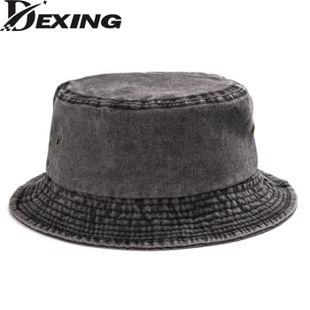 nuplauti medvilnės kibiro kepurę Panama Žvejys skrybėlę nuo saulės skrybėlę derliaus senas bobas žvejybos bžūp