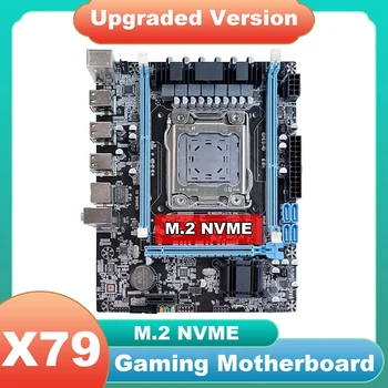 X79 motininė Plokštė X79 V389 M. 2 NVME LGA2011 DDR3 Gigabit ethernet Tinklo plokštė Paramos E5 2630 2640 2660 2650V2 CPU PLG LOL PUBG