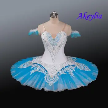 Mergina Profesionalių Baleto Mdc balto Ežero mėlyna Moterų Veiklos baleto kostiumas miegančioji gražuolė Blynas Tutu suaugusiųjų JN0333