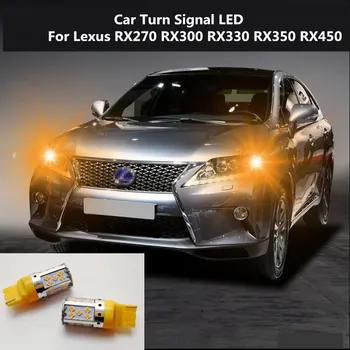 2VNT Automobilio Posūkio Signalo LED Komandą šviesos žibintų keitimo 12V 10W 6000K Už 