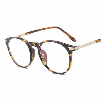 2018 Nauja Mada, Retro Apvalus Rėmo Prekės Dizaineris Derliaus Akinių Optinio Akių kompiuterio taures Už Moterų akiniai oculos
