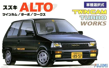 Fujimi Plastiko Surinkimas Automobilio Modelį 1/24 Mastelis Suzuki Alto Twincam/Turbo/darbų Suaugusiųjų Kolekcija 