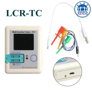 Tranzistorius Testeris LCR-TC Spalvotas Grafinis Ekranas Gatavo Produkto LCR-T7 T4 TC1
