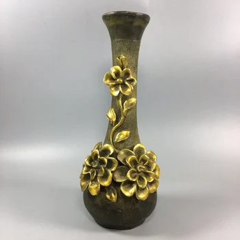 Išskirtinį antikvariniai bronzos paauksuota (vaza) namų puošybai