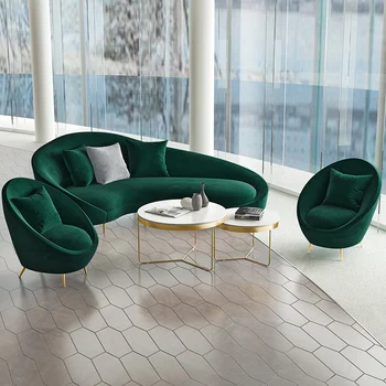 Mados Kūrybos Aukštos Kokybės Pakeliami Sofa Nordic light luxury Populiarus Sofa Nustatyti Baldai Modernus Gyvenamasis Kambarys Sofos