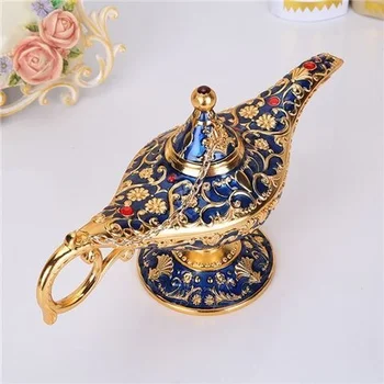 Lempos Aladdin Apdailos Retro Europos Amatų Lydinio Kūrybinės Amatų Ornamentu, Norinčių Lempa Namų Dekoro
