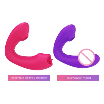 Klitorio Stimuliatorius Nešiojamų Čiulpti Vibratorius Belaidžio Nuotolinio Valdymo Liežuvio Lyžis Nematomas Vibruojantis Kiaušinis Sekso Žaislai Moterims