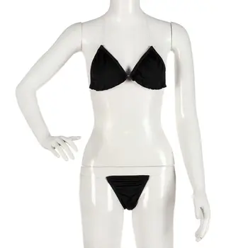 Moterų Apatiniai Nustatyti Bikini Biquini Paplūdimio G-string Liemenėlė Nustatyti maudymosi kostiumėlį, Seksualus apatinis Trikotažas