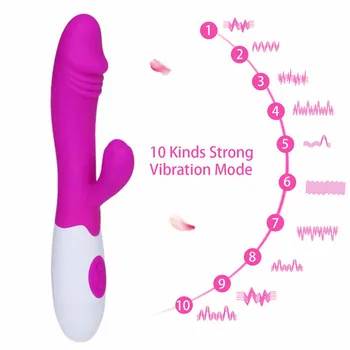 Triušio Patelė G-Taško Vibratorius Dildo Masturbator Body Massager Kulka Klitorio Stimuliatorius Suaugusiems Erotinis Sekso Žaislas Moterims