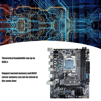 X79 stacionaraus KOMPIUTERIO pagrindinės Plokštės Set+E5 2420 CPU+2X 4G DDR3 RAM M. 2 NVME LGA1356 DDR3 Atminties Lizdas SATA3.0 Žaidimų Plokštė