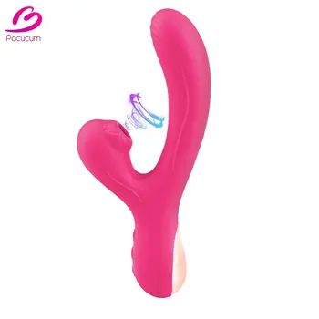 Moterų Klitoris Čiulpti Vibratorius 20 Patobulintas Vibracijos Režimai Dvigubai Vadovauja Dulkių Stimuliatorius Dildo18 Suaugusiųjų Sekso Žaislas Prekės