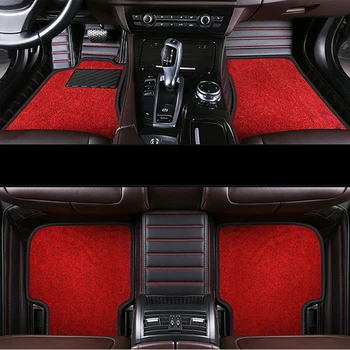 Individualizuotos automobilių kilimėliai Aukštos elastinga laidą kilimėlis Jaguar Visi Modeliai XE XF XJ F-TEMPAS F-TYPE Prekės ženklą, Įmonė Minkštas Automobilių Reikmenys Stilius