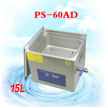 1PC Dual-band dual galia PS-60AD laboratorinės elektrinės dulkių atlikti degazavimą įranga ultragarsinis valymas mašina, 360W / 15L