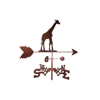 Žirafa Oro Mentiniai Nerūdijančio Plieno Purškimo Dažai Lauko Stogo Stogo Papuošalai