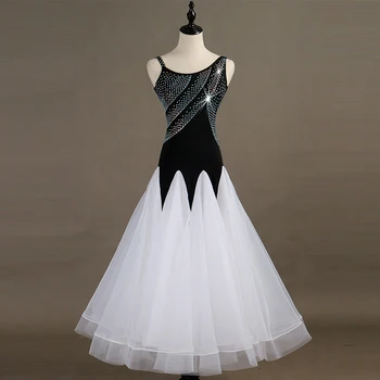 Moterys, Ponios Pasirinktinis Dydis Valsas Kostiumas Šokių Konkursas Suknelės Balus