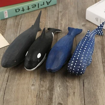 Drožyba technologijos jūrų gyvūnų serijos ornamentu banginis ryklys, ornamentas, medinės ornamentu
