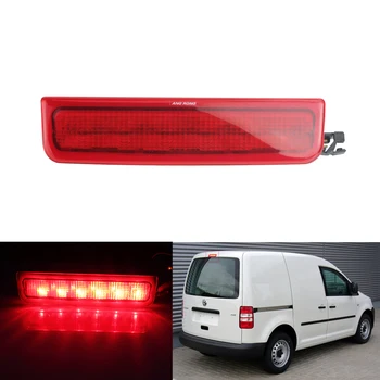 ANGRONG LED Galiniai Aukšto Lygio Stabdžiai stabdžių Žibintas Žibintas VW Caddy MK3 2004-2015 Raudonųjų Lęšių