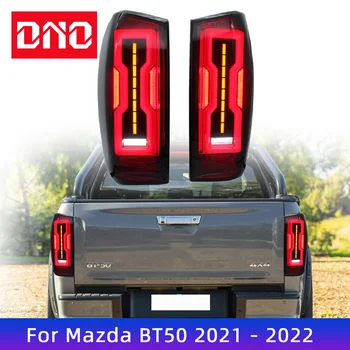 DNO Automobilio LED Uodegos Šviesos Mazda BT50 2021-2022 Galinis Rūko Žibintas Stabdžių Atvirkštinio Posūkio Signalo Taillamps Rodikliai