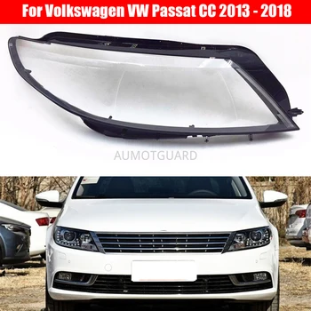 Priekinis Lęšis Volkswagen VW Passat CC 2013 2014 2015 2016 2017 2018 priekinis žibintas Padengti Automobilio Žibintai skaidraus Lęšio Auto Korpuso Dangtelio